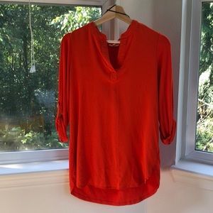 Orange Blouse